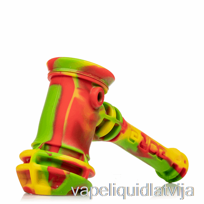 Eyce Hammer Silikona Burbulis Rasta (zaļš / Sarkans / Dzeltens) Vape šķidrums